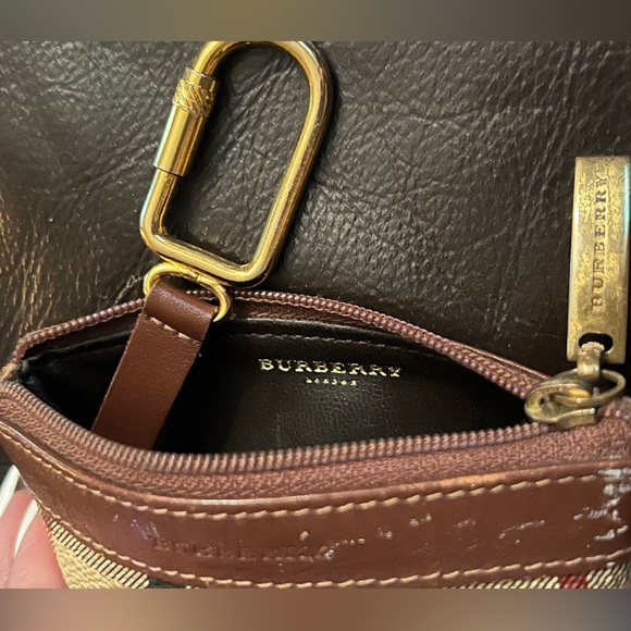 VINTAGE BURBERRY Unisex Coin/Key case. Nova check pattern - Picture 4 of 16